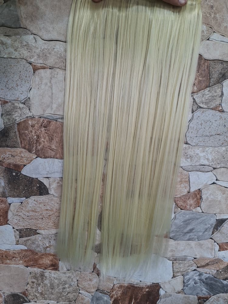 TISSAGE BLANC PLATINE JAUNE