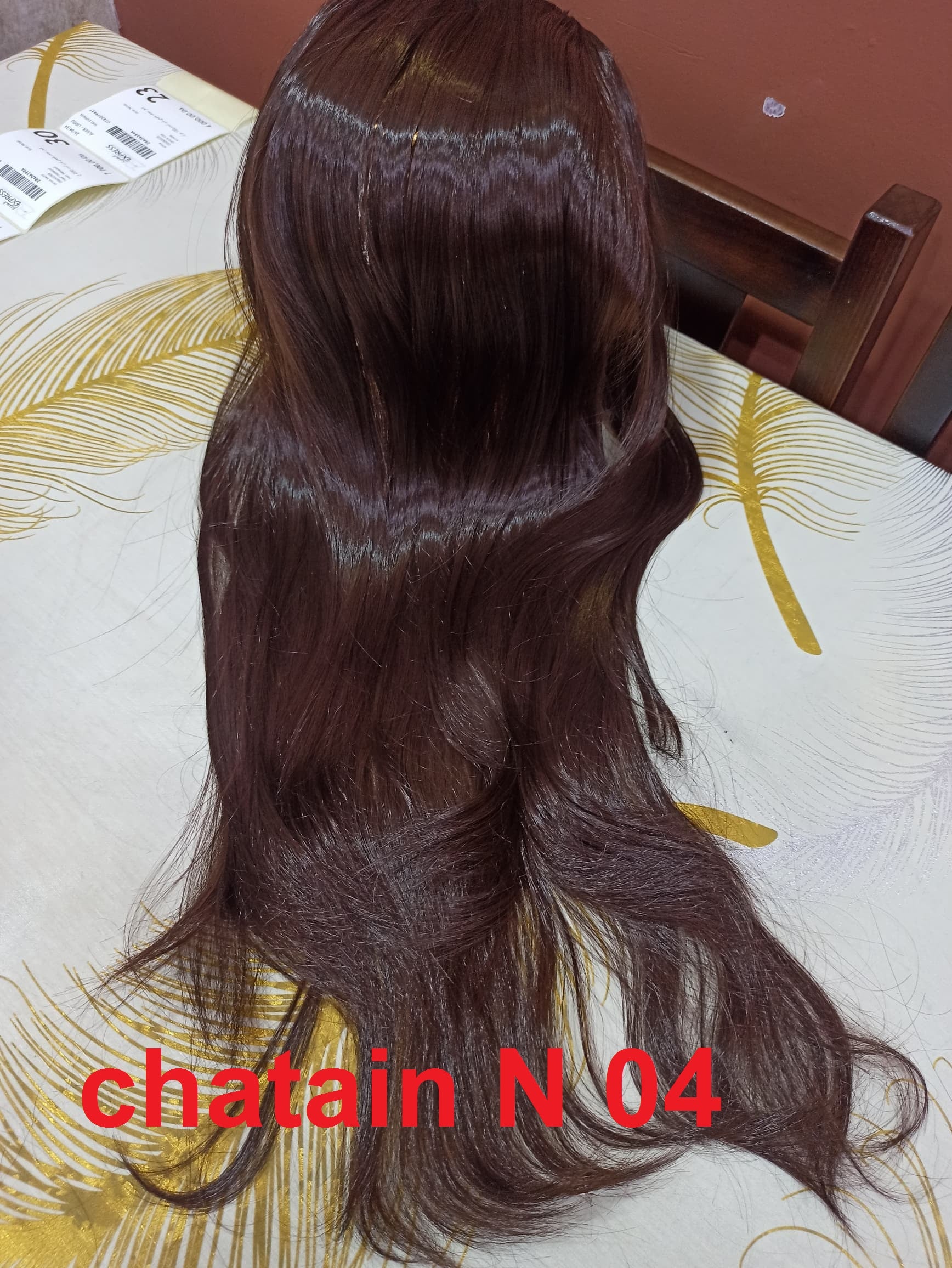 extention chatain maron 04