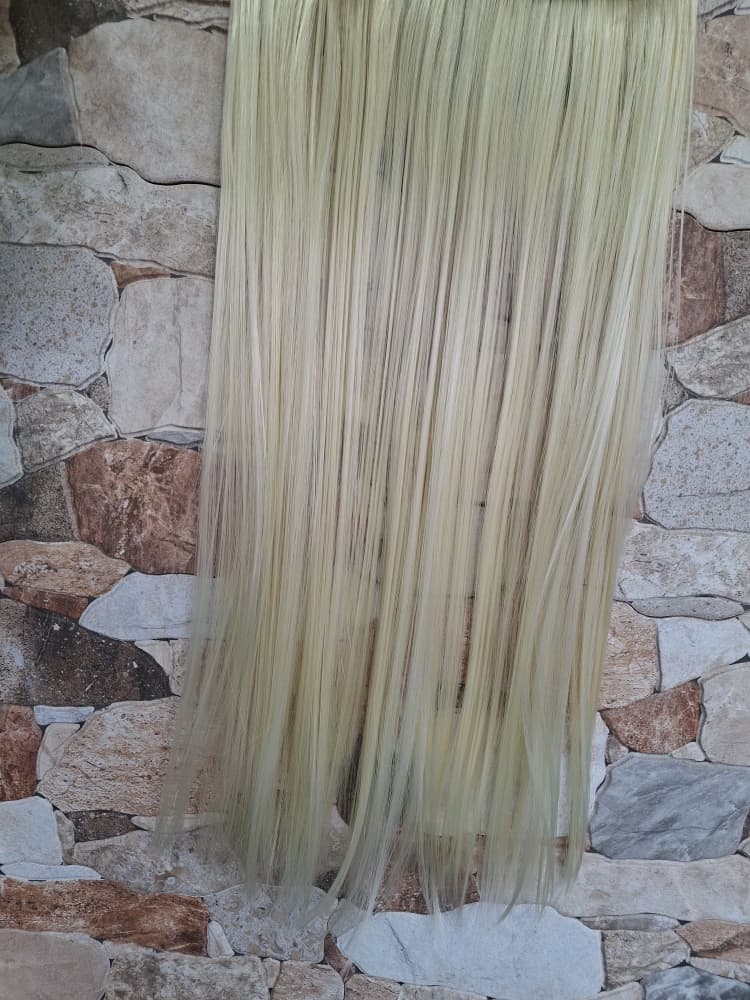 TISSAGE BLANC PLATINE JAUNE
