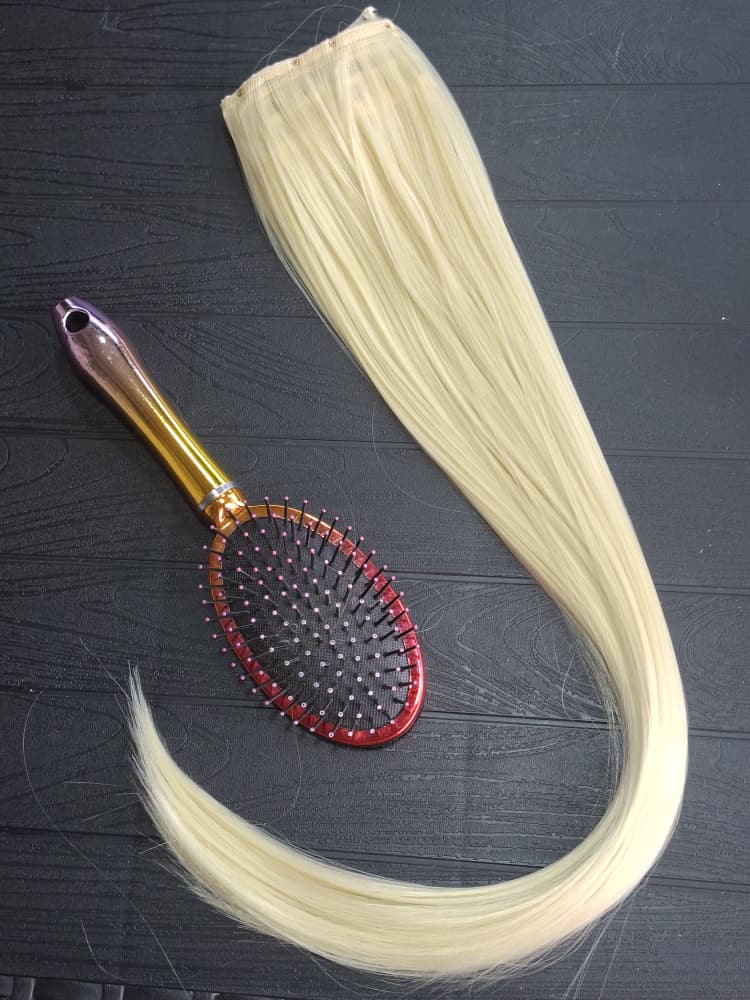 TISSAGE BLANC PLATINE JAUNE