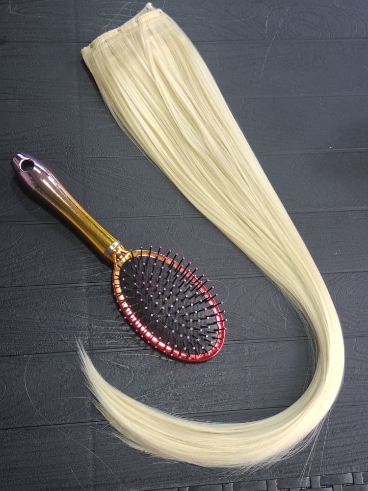 TISSAGE BLANC PLATINE JAUNE