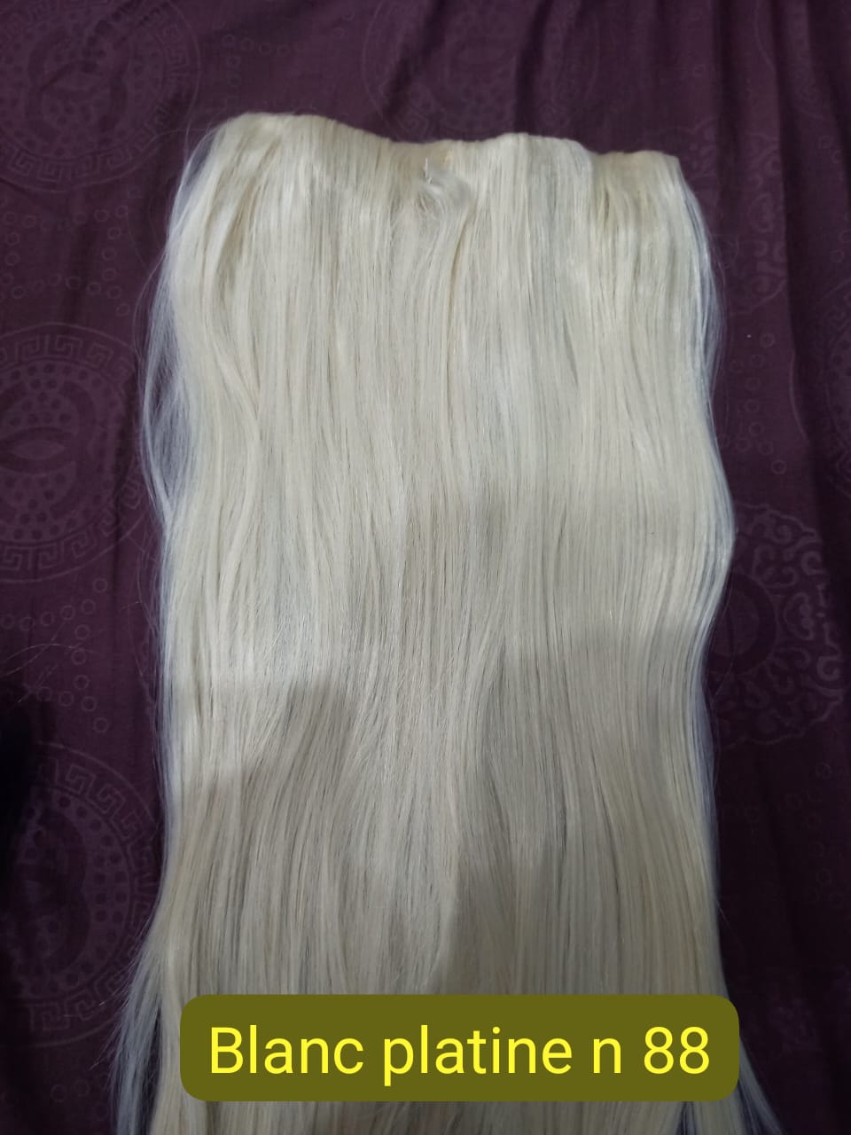extention blanc platin 88