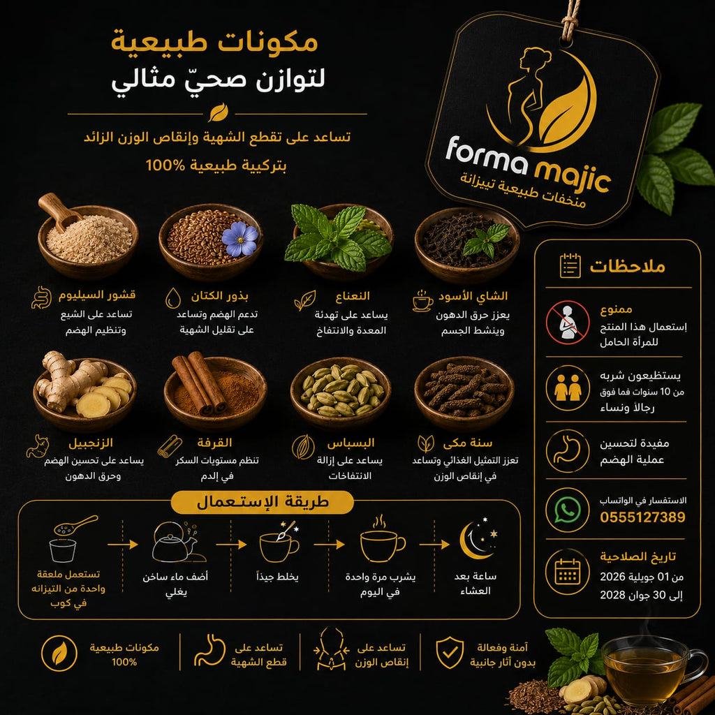 FORMA MAJIC مــنــحــفــة طــبــيــعــيــة