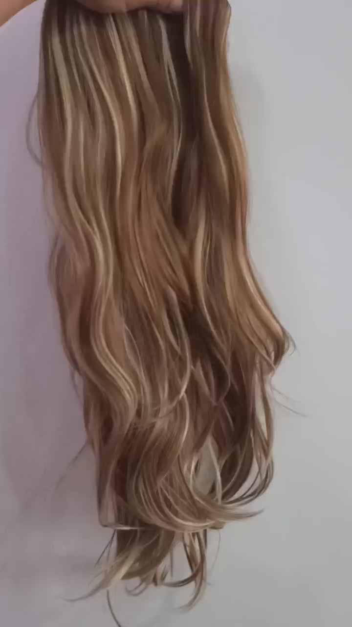 extention maron avec meche